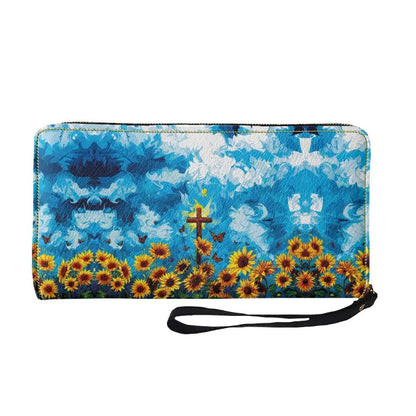 "Celeste" - Cartera de Piel Vegana