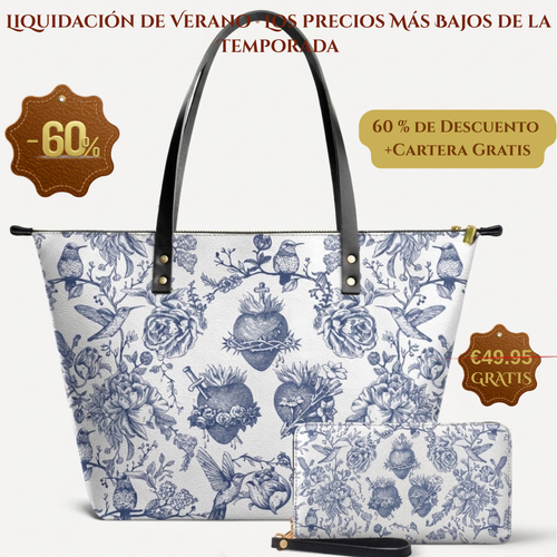 "Esencia" –Tote Bag de Cuero Vegano Oferta Exclusiva
